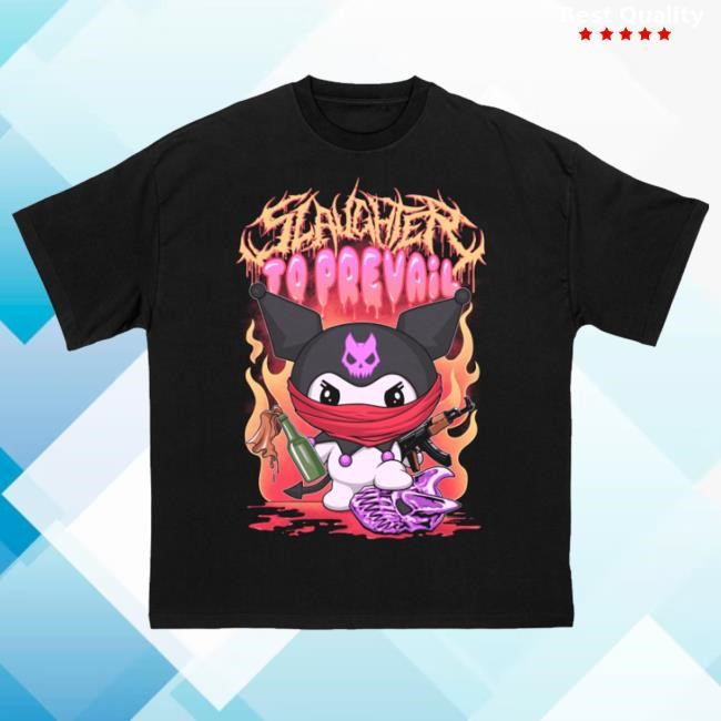 Official First Blood Merchandise Merch Slaughter To Prevail - Sanrio Of Darkness t-shirt, hoodie, tank top, sweater and long sleeve t-shirt