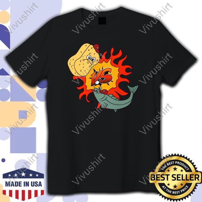 Wolfi Land Sponge And Fish Hoodie Sweatshirt