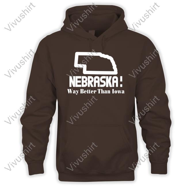 Gbrforlife Nebraska Way Better Than Iowa Shirt