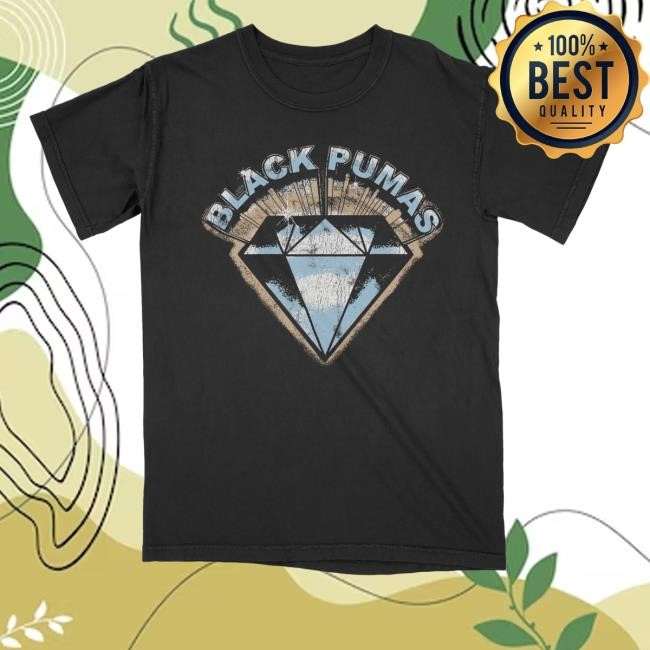Black Pumas East End Ink Diamond Shirt
