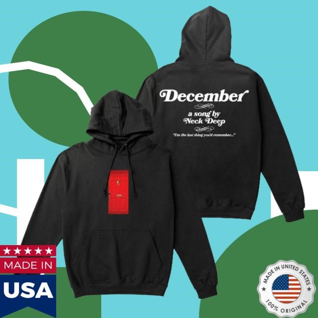 The Neck Deep Merch December Shirt