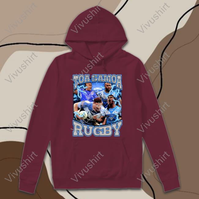 Fanessah Merch Toa Samoa Rugby Hoodie