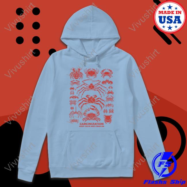 Carcinization Keep Calm Crab On Shirt