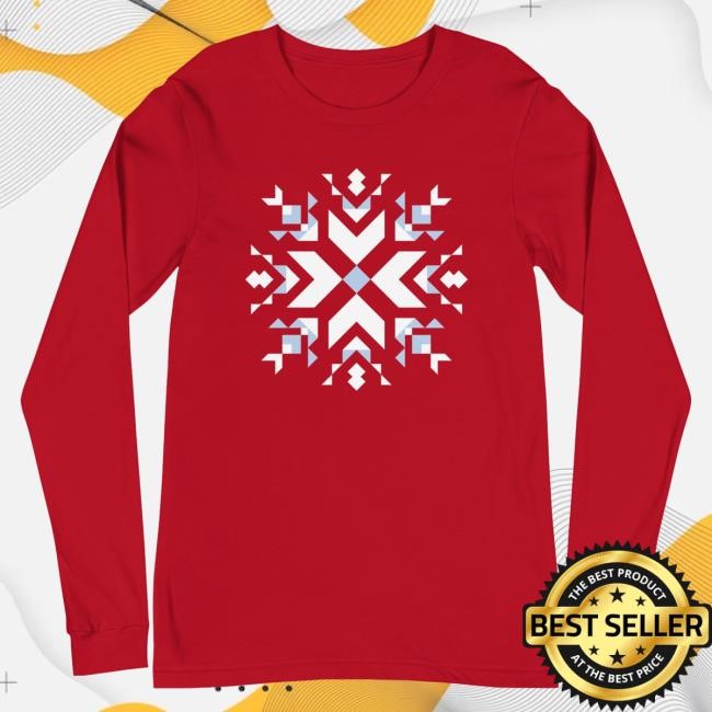 Official Kdspain Merch Let It Snow Long Sleeve Hooded Sweatshirt