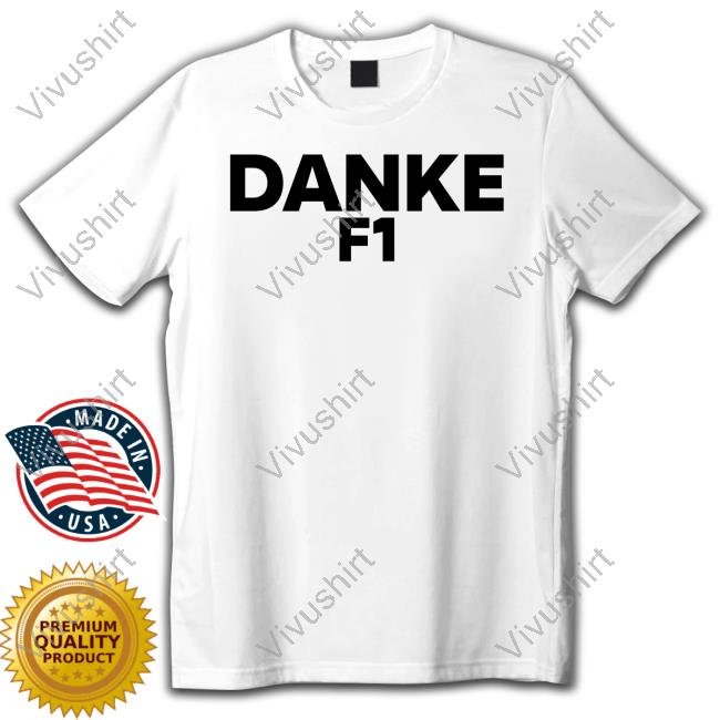 Sebastian Vettel Wearing Danke F1 Tee Shirt