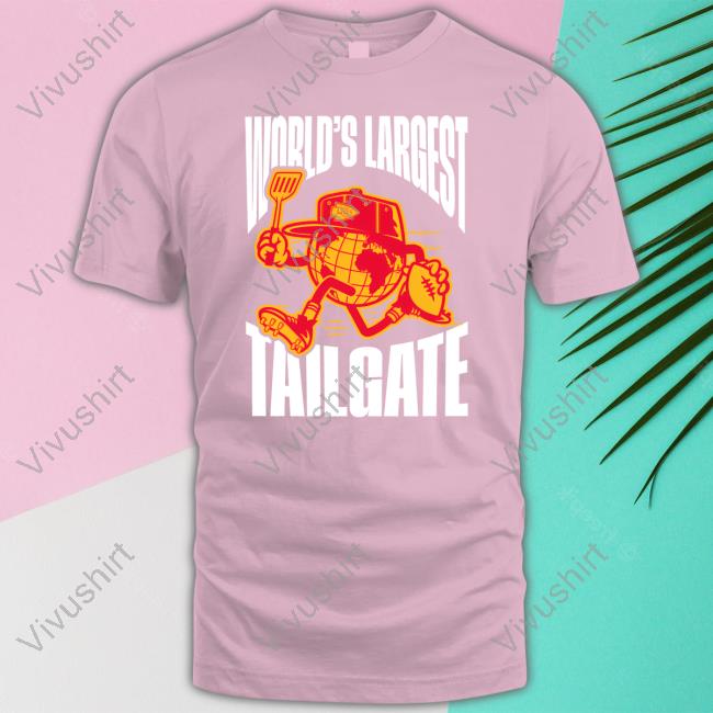 Official Kansas City Chiefs The World's Largest Tailgate Logo Shirt