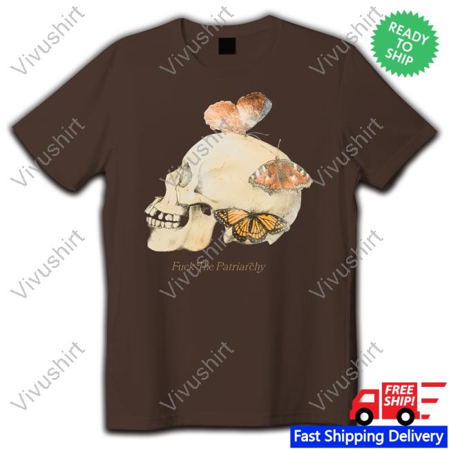 Qtcinderella Merch Fuck The Patriarchy Skull Tee Shirt