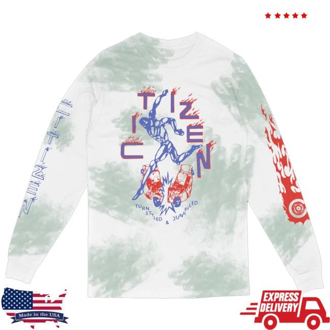The Merch Collective Merch Junkpile Tie-Dye Long Sleeve Long Sleeve Shirt