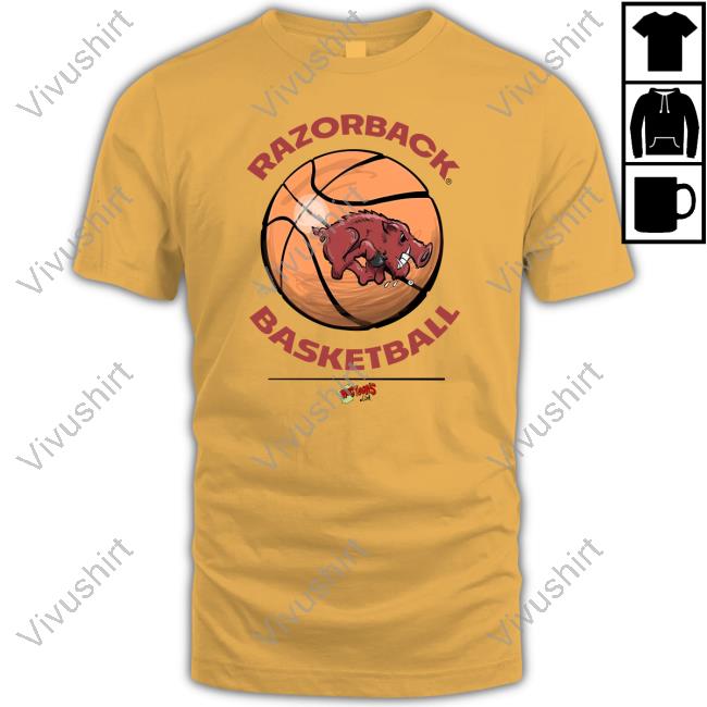 Eric Musselman Wearing Razorback Basketball Tee Eric Musselman Wearing Razorback Basketball Hoodie