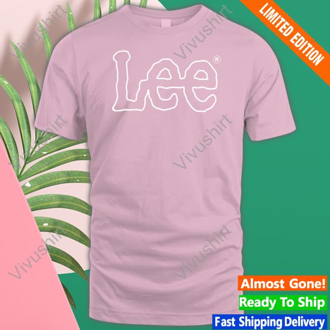 Lee Wobbly Logo Long Sleeve T Shirt