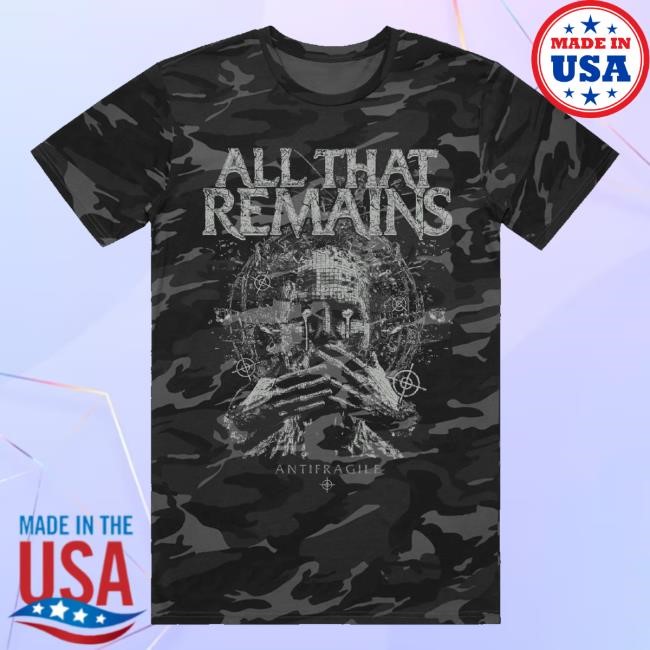 All That Remains Official Merch Cut Their Tongue Out Camo Ls Tee All That Remains Official Merch Cut Their Tongue Out Camo Shirts