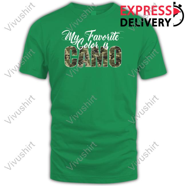 Momjeans My Favorite Color Is Camo Funny T-Shirt My Favorite Color Is Camo Funny T-Shirt Momjeans