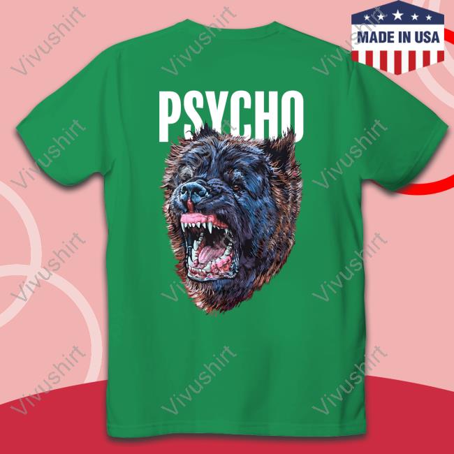Santan Dave Merch Psycho Bear T Shirts