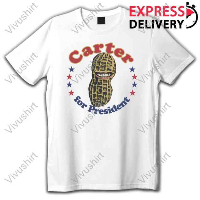 Official Carter For President Peanut Political Campaign Shirt