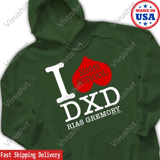 I Love Highschool Dxd Rias Gremory Long Sleeve Tee Shirt Likauce