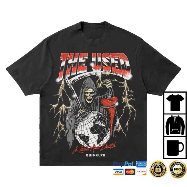 Theused Store The Used Creative Reaper Shirts