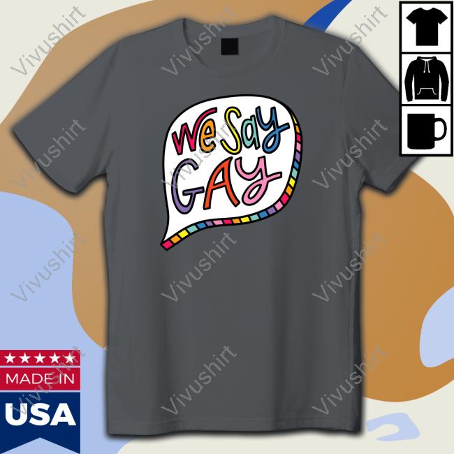 Pavlovitz Design We Say Gay Hoodie