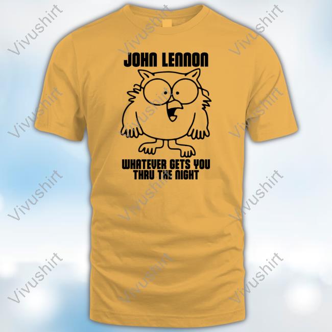 John Lennon Whatever Gets You Thru The Night Hoodie