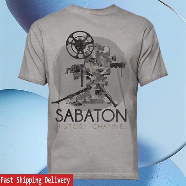 Official Sabaton Merch Store Sabaton History Channel Vintage Shirt New Sabaton Shop