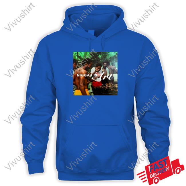 Niggasisart Shop Nia Packaging Hoodie Sweatshirt