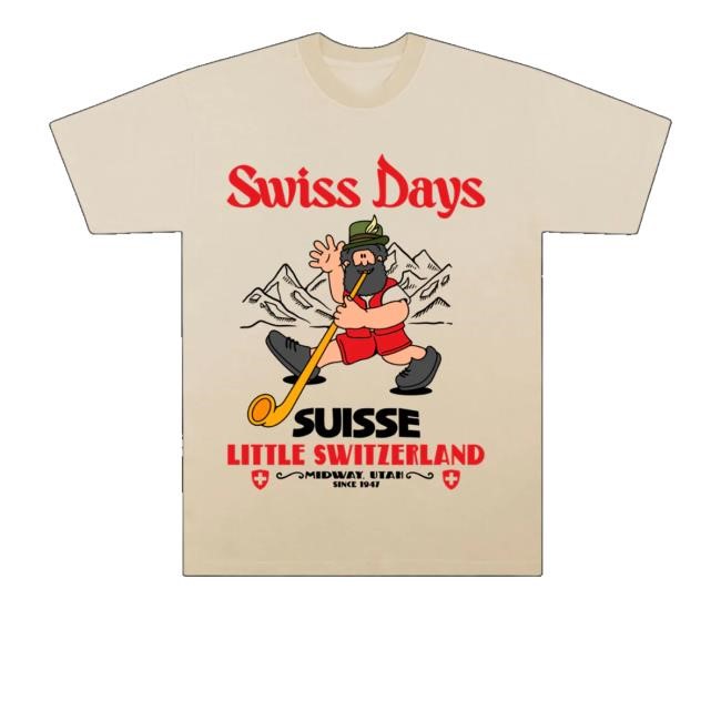 Swiss Days Suisse Little Switzerland Tee Shirt