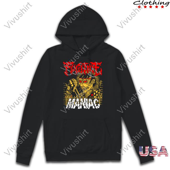 Official Sacreddeermerch Fugitive Chatt Maniac Tee Shirt