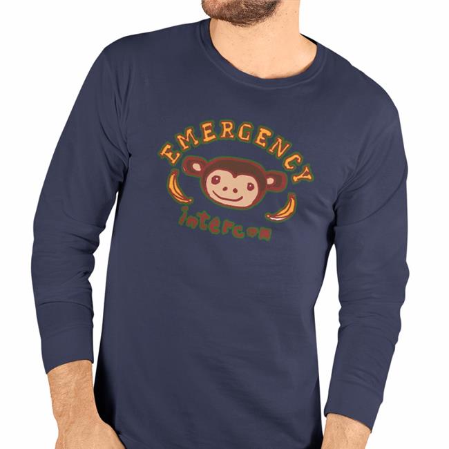 Emergency Intercom Monkey Sweatshirt