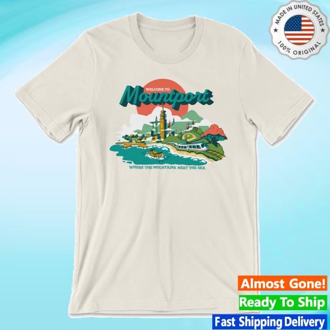 Dropout Store Merch Mountport Souvenir Crewneck Sweatshirt