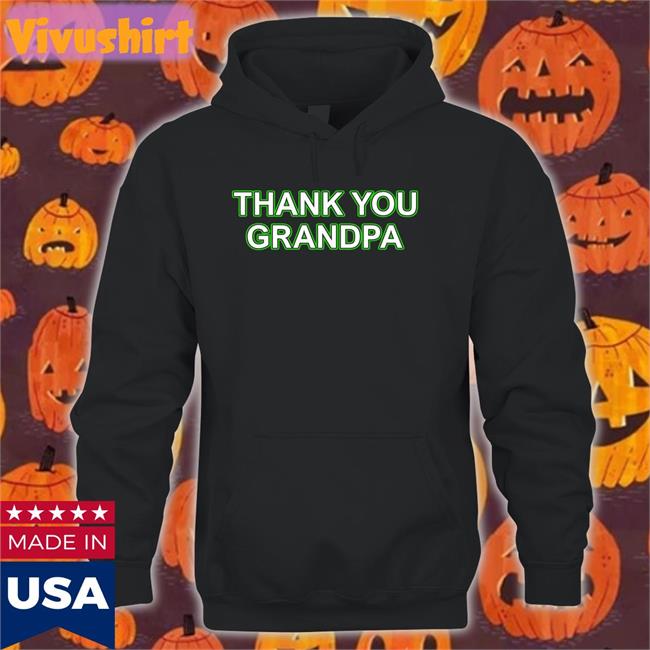Couch Racer Store Thank You Grandpa Tee Shirt