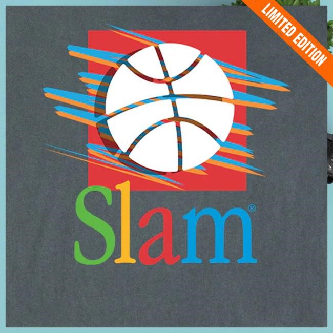 Slam Hoop Different Logo Heavy Hoodie