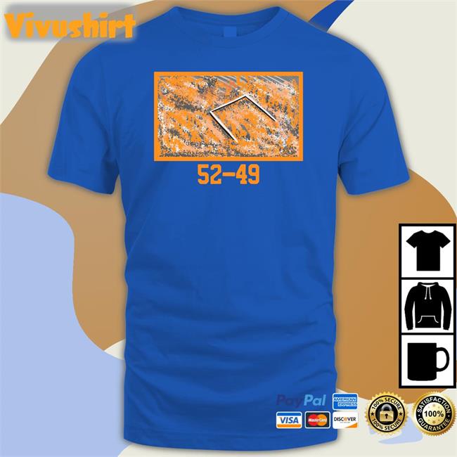 52-49 Goal Post T Shirt Barstool Rocky Top 52-49 Goal Post Shirt Barstoolsports Store