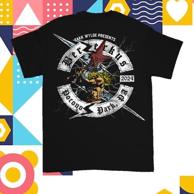Black Label Society Merch Shop Viking Tee Shirt