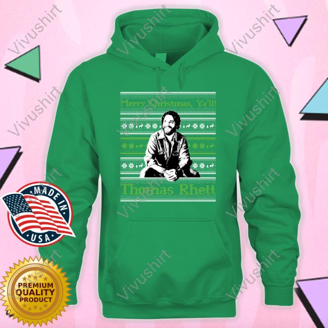 Thomas Rhett Merch Merry Christmas Crewneck Thomas Rhett Ugly Christmas Shirt