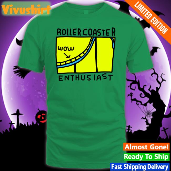 Zoebread Shop Wilbur Wearing Roller Coaster Enthusiast Hoodie