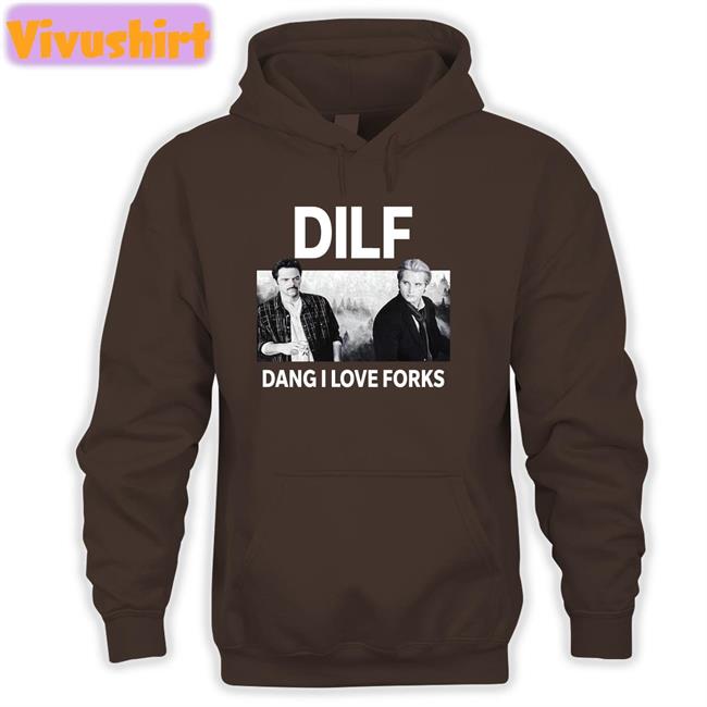 Soup And Sun Shop Dilf Dang I Love Forks Hoodie