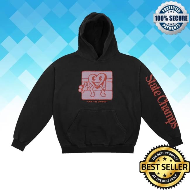 State Champs Merch Store Shop Heart Can't Be Divided Sweater