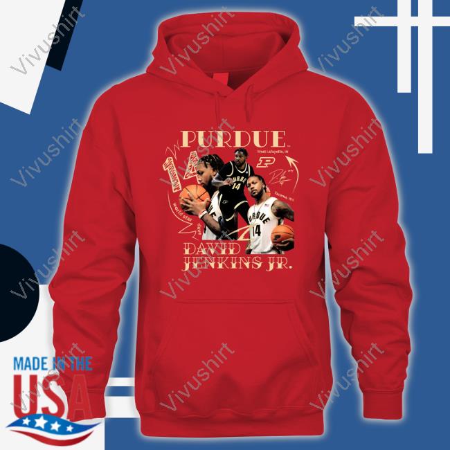 Purdue Nil Store Purdue David Jenkins Jr Hoodie Sweatshirt
