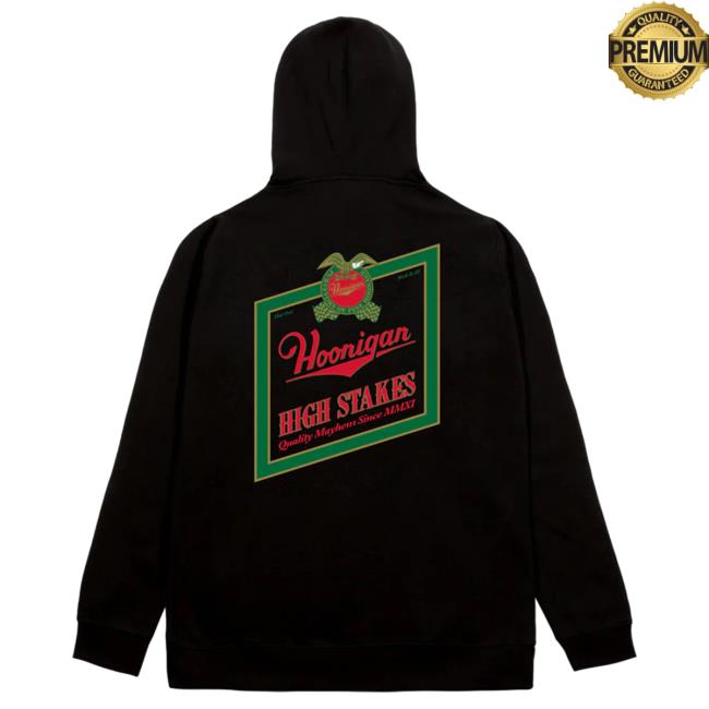 Official Hoonigan Merch Store Shop Hoonigan High Stakes Popover Sweatshirt Hoonigan Apparel Clothing