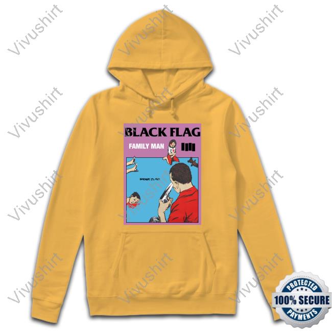 Black Flag Family Man Long Sleeve Shirt