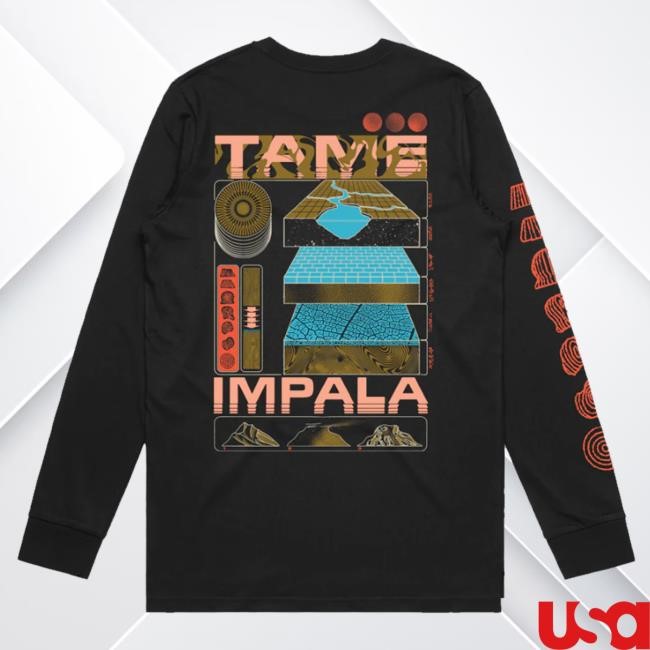 Tame Impala Evolution Black Longsleeve Shirts