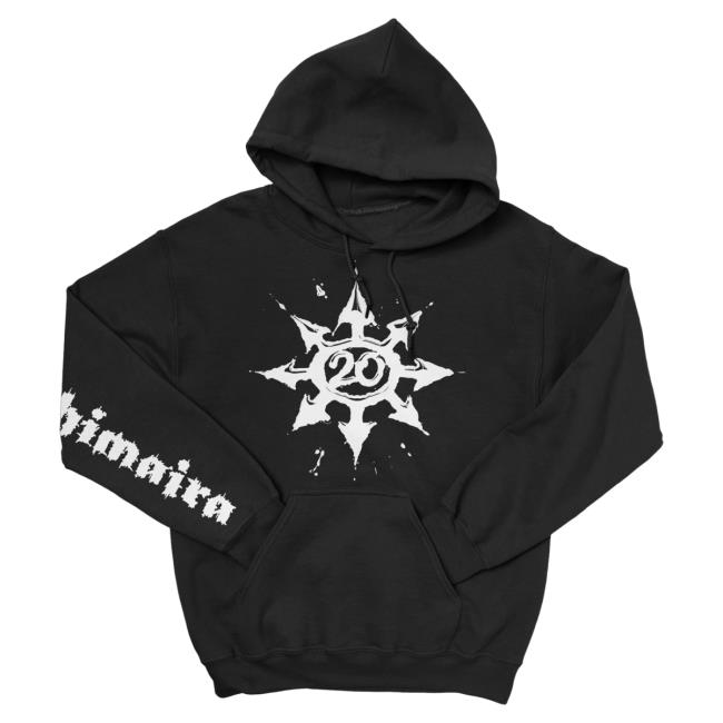 Official Indie Merch Store Chimaira The Impossibility Of Reason 20Th Anniversary Popover Sweatshirt Black IndieMerchStore