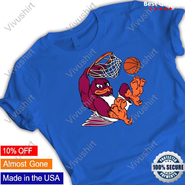 Dunk Hokiebird Tee Shirt Clark Ruhland Dunk Hokiebird T Shirt