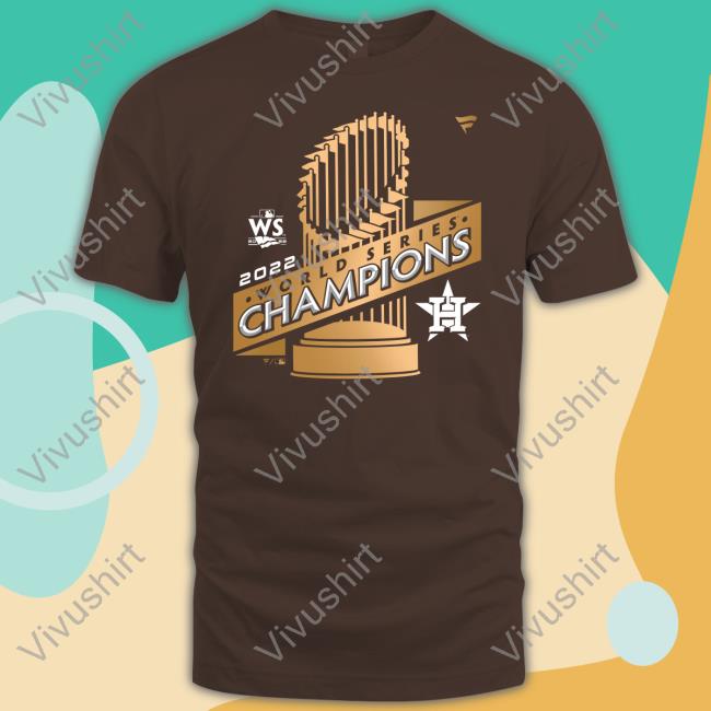 Astros World Series Champions Tee Houston Astros Fanatics Branded 2022 World Series Champions Big & Tall Parade Shirts