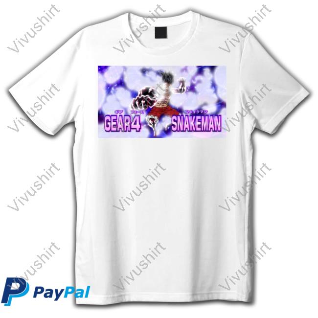 Monkey D Luffy Gear 4 Snakeman Hoodie