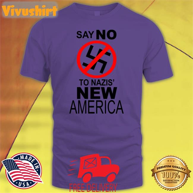 Say No To Nazis New America Hoodie