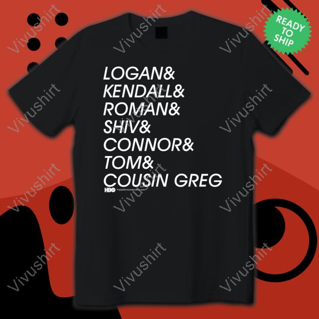 Succession Names Tees Succession Names Tee Hbo Shop