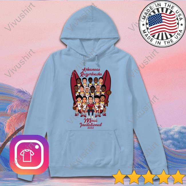 Official Arkansas Razorbacks Maui Invitational 2022 Hoodie