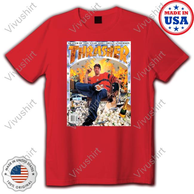 Thrasher Magazine Brian Anderson Thrasher Soty Shirt