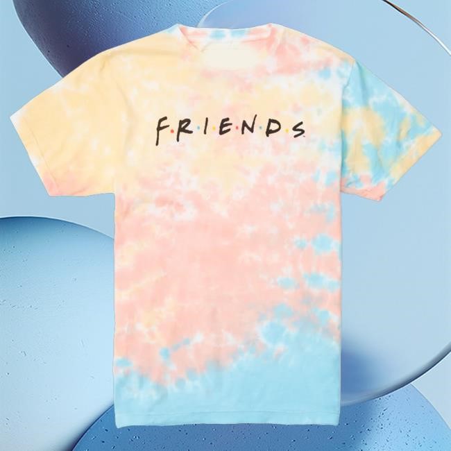 Friends The Experience Merch Logo Tie Dye Shirts