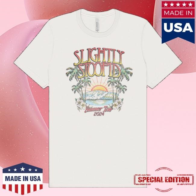 Slightly Stoopid Merch Vintage Summer Beach Crewneck Sweatshirt